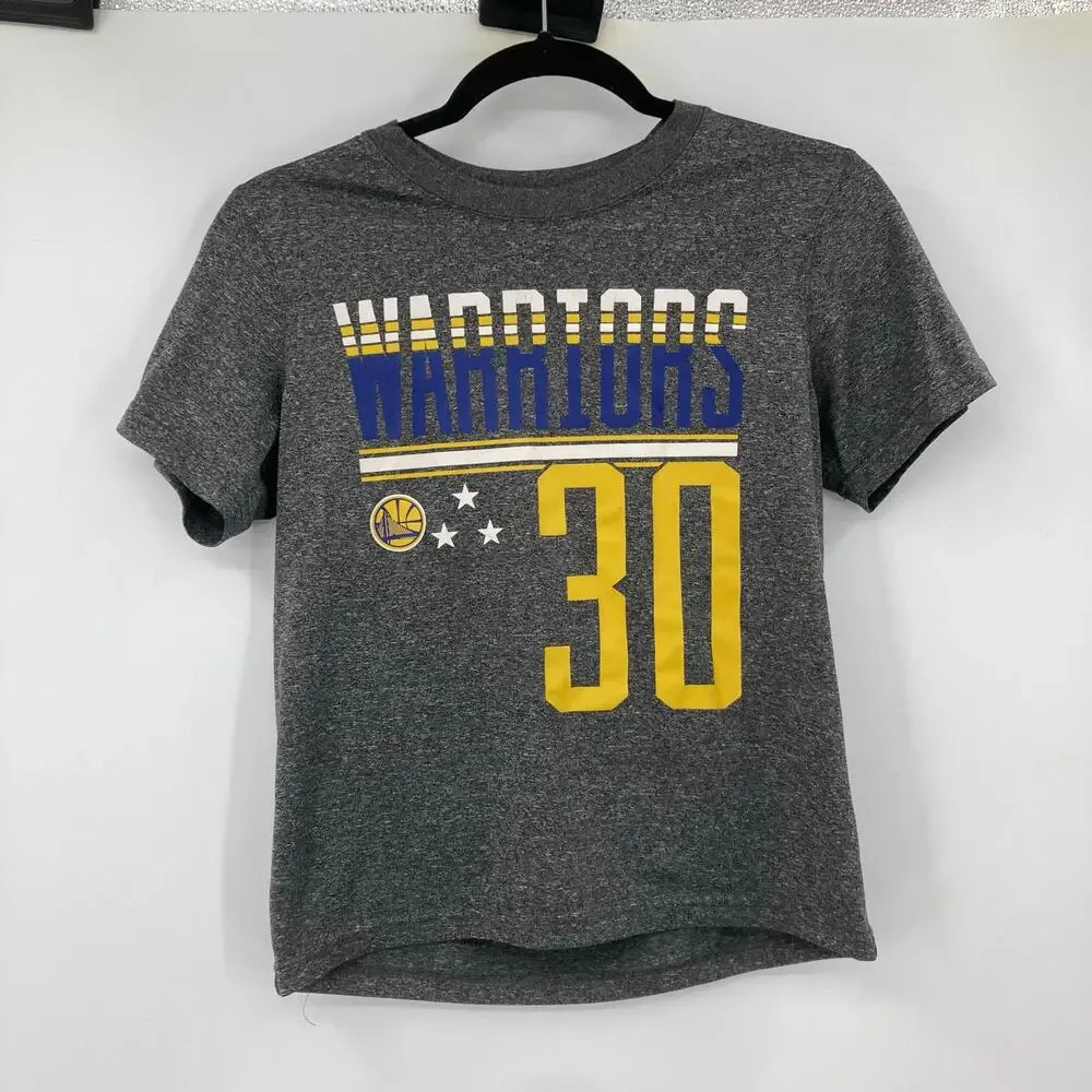 Golden State Warriors Curry 30 Active Short Sleeve Tee 10/12 Youth